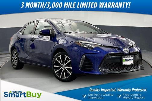 Blue 2018 Toyota Corolla SE