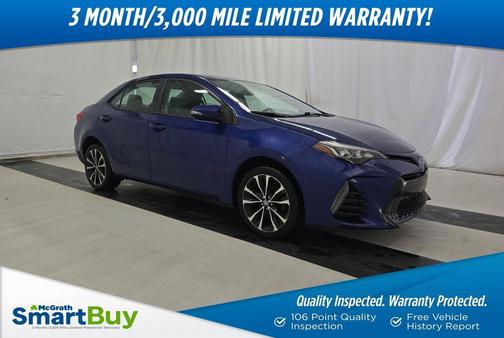 Blue 2018 Toyota Corolla SE