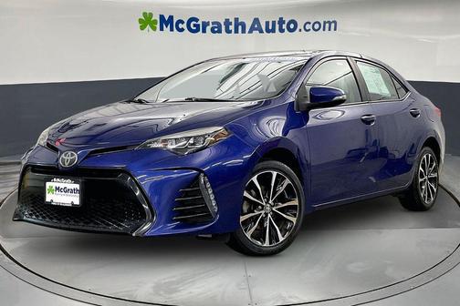 Blue 2018 Toyota Corolla SE