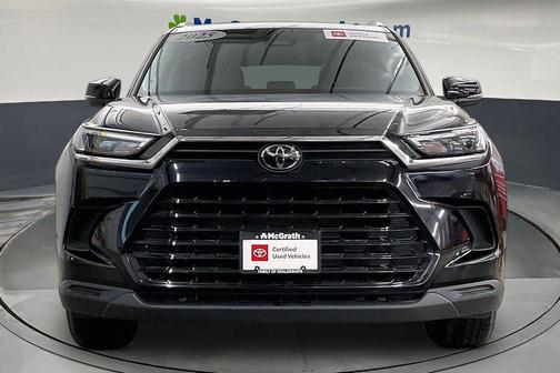 Midnight Black Metallic 2025 Toyota Grand Highlander XLE