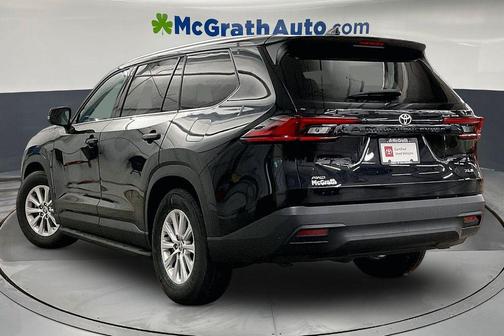 Midnight Black Metallic 2025 Toyota Grand Highlander XLE
