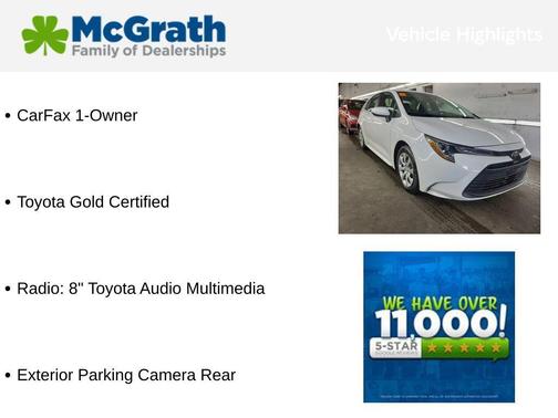 2024 Toyota Corolla LE