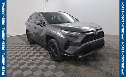 Magnetic Gray Metallic 2022 Toyota RAV4 Hybrid SE
