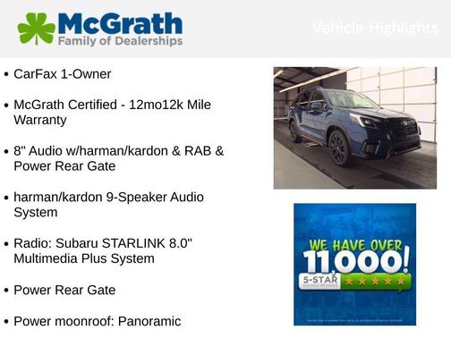 2024 Subaru Forester Sport