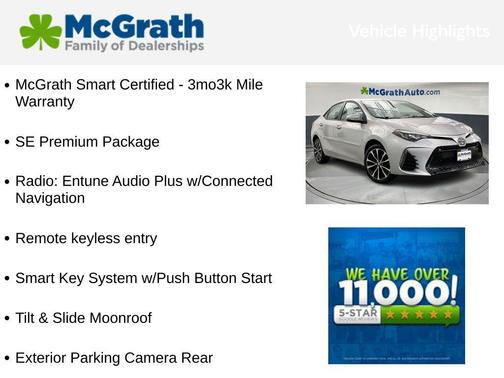 2018 Toyota Corolla SE