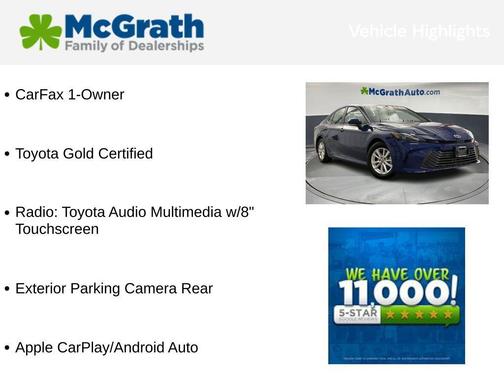 2025 Toyota Camry LE