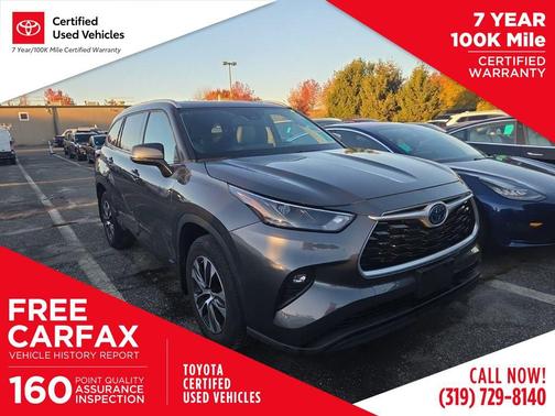 2022 Toyota Highlander Hybrid XLE
