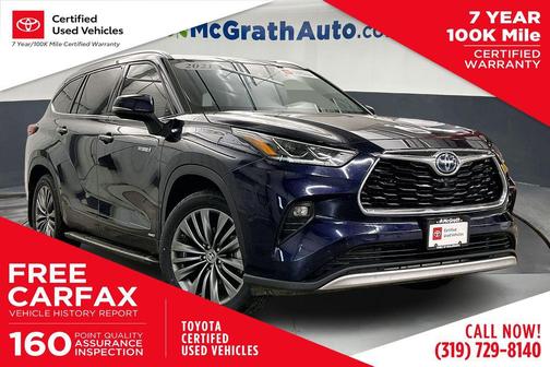 2021 Toyota Highlander Hybrid Platinum