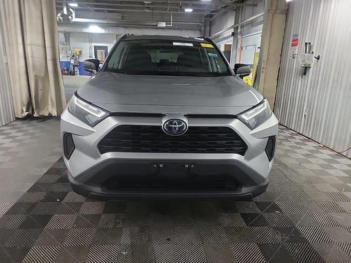 Silver Sky Metallic 2023 Toyota RAV4 Hybrid LE