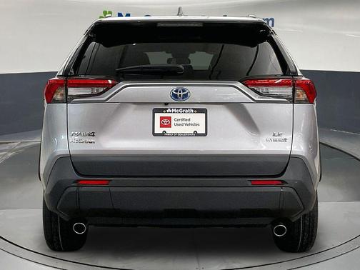 Silver Sky Metallic 2023 Toyota RAV4 Hybrid LE