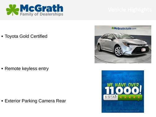 2022 Toyota Corolla LE