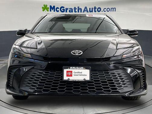 Midnight Black Metallic 2025 Toyota Camry SE