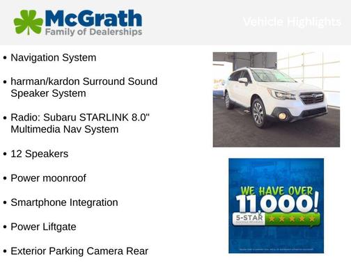 2018 Subaru Outback 2.5i Touring