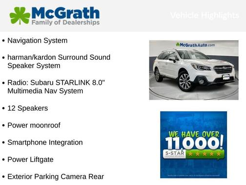 2018 Subaru Outback 2.5i Touring