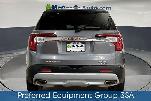 Satin Steel Metallic 2021 GMC Acadia SLE