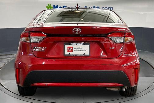 Barcelona Red Metallic 2020 Toyota Corolla LE