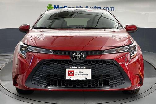 Barcelona Red Metallic 2020 Toyota Corolla LE