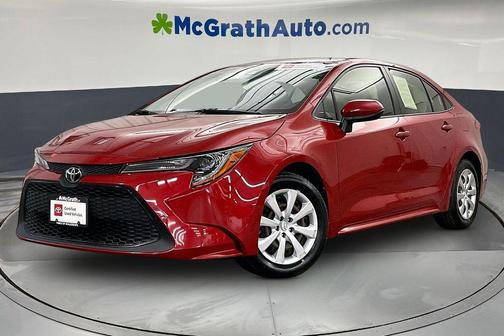 Barcelona Red Metallic 2020 Toyota Corolla LE