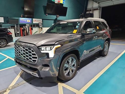 Magnetic Gray Metallic 2025 Toyota Sequoia Capstone