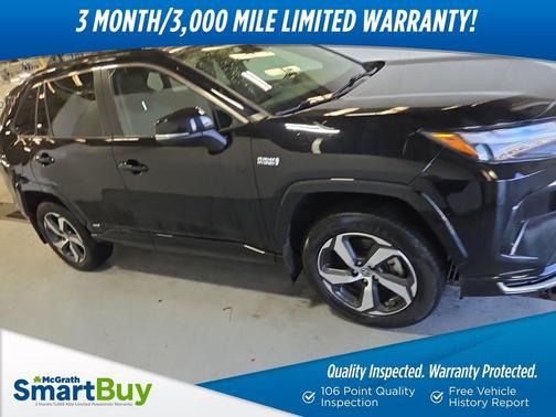 Midnight Black Metallic 2022 Toyota RAV4 Prime SE