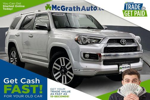 Classic Silver Metallic 2019 Toyota 4Runner Limited