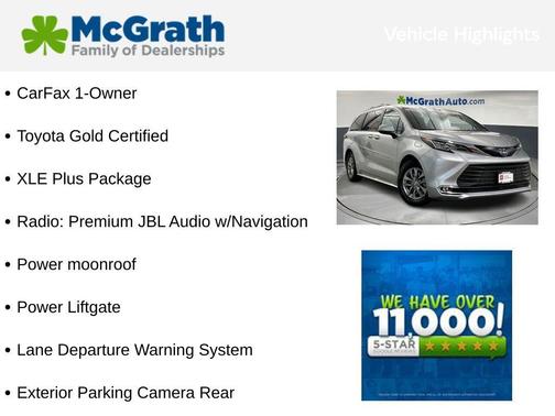 2023 Toyota Sienna XLE