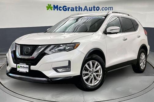 Pearl White 2017 Nissan Rogue SV