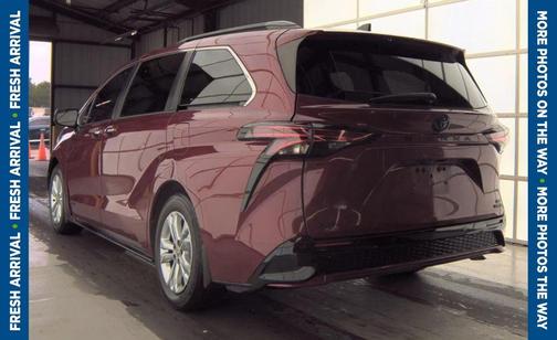 Burgundy 2021 Toyota Sienna XSE 7 Passenger