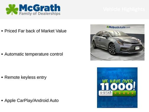 2021 Toyota Corolla SE