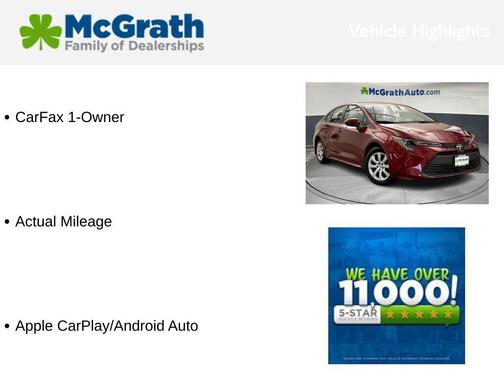 2025 Toyota Corolla LE