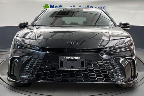 Midnight Black Metallic 2025 Toyota Camry XSE