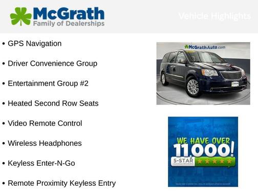 2012 Chrysler Town & Country Touring-L