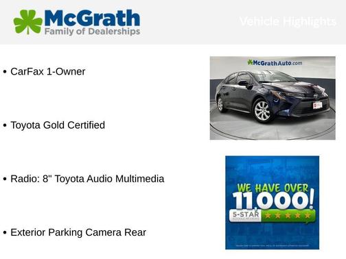 2025 Toyota Corolla LE