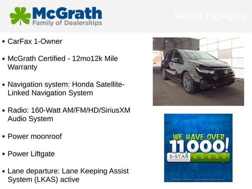 2025 Honda Odyssey Touring