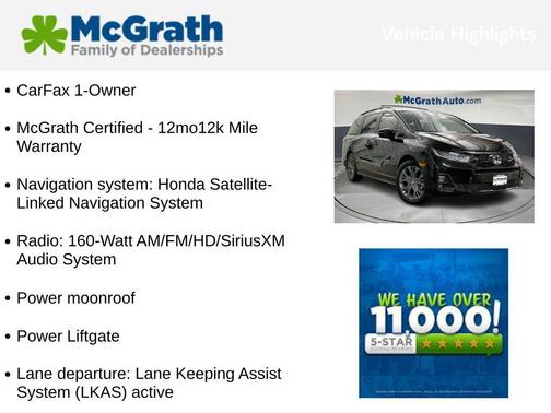 2025 Honda Odyssey Touring