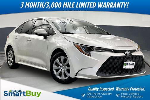 Blizzard Pearl 2020 Toyota Corolla LE