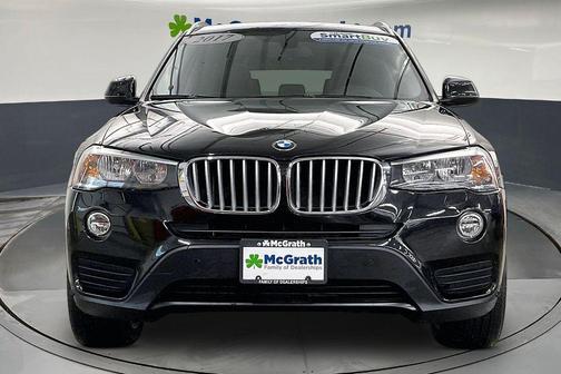 Black Sapphire Metallic 2017 BMW X3 xDrive28i