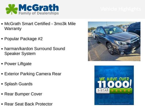 2019 Subaru Outback 3.6R Limited