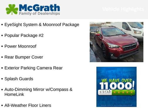 2018 Subaru Crosstrek 2.0i Premium