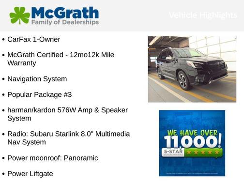 2022 Subaru Forester Touring