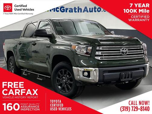 Army Green 2021 Toyota Tundra SR5