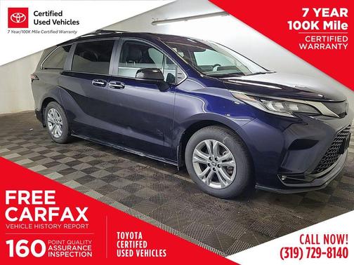 2022 Toyota Sienna XSE 7 Passenger