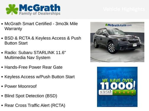 Magnetite Gray Metallic 2020 Subaru Outback Premium