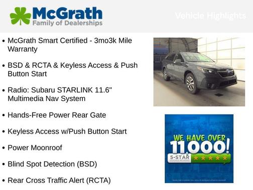 Magnetite Gray Metallic 2020 Subaru Outback Premium