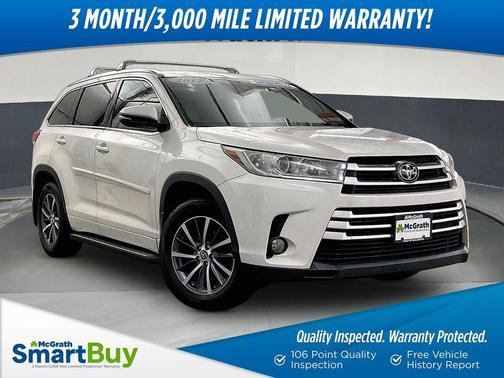 Blizzard Pearl 2017 Toyota Highlander XLE