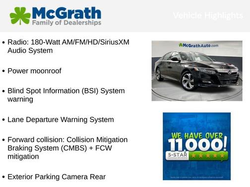 2020 Honda Accord EX 1.5T