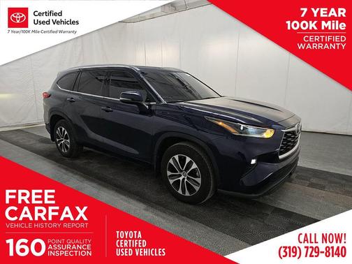 Blueprint 2021 Toyota Highlander XLE