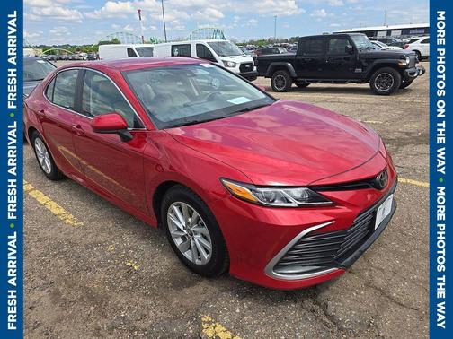 Supersonic Red 2024 Toyota Camry LE