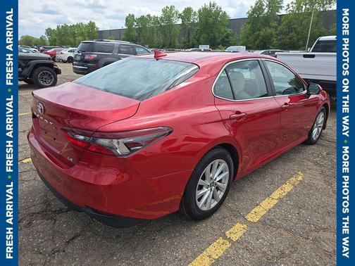 Supersonic Red 2024 Toyota Camry LE