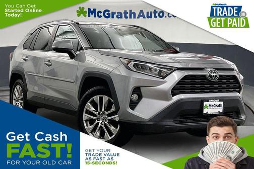 Silver Sky Metallic 2019 Toyota RAV4 XLE Premium